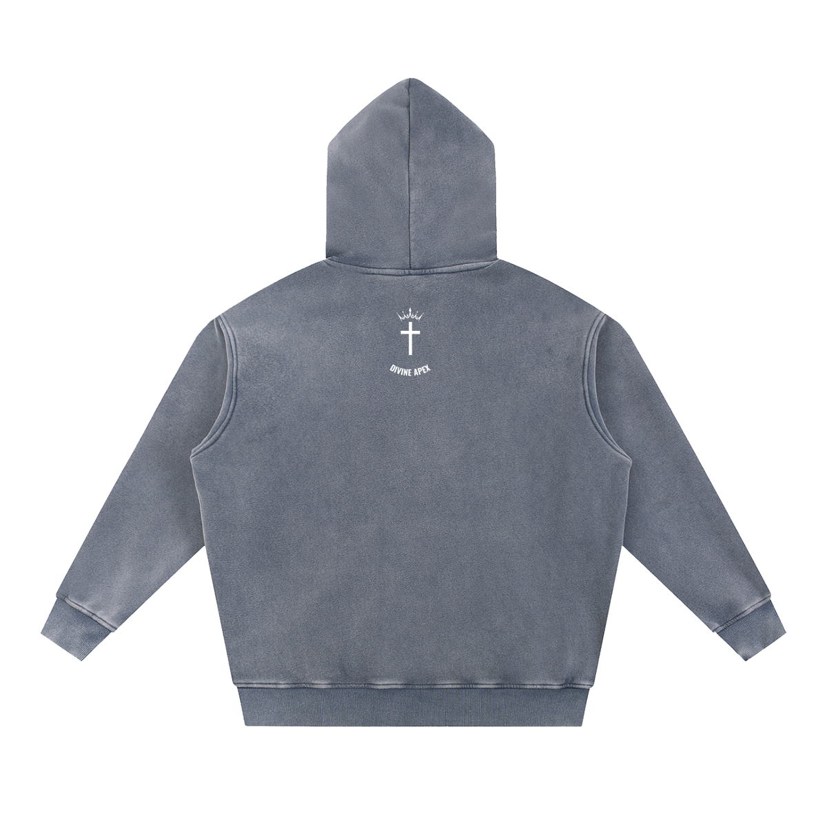 Divine Apex Snow Wash Fleece Oversize Hoodie - 2 Colors