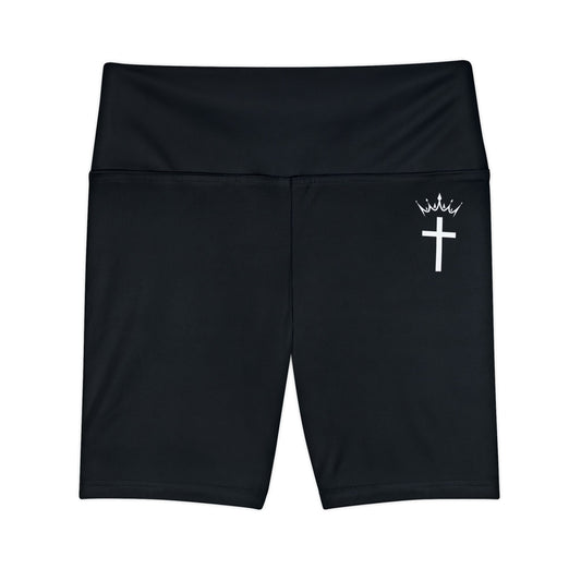Divine Apex Women's Mid Thigh Shorts Black