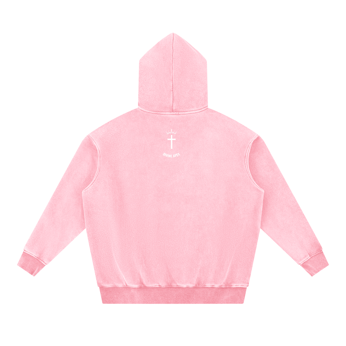 Divine Apex Snow Wash Fleece Oversize Hoodie - 2 Colors
