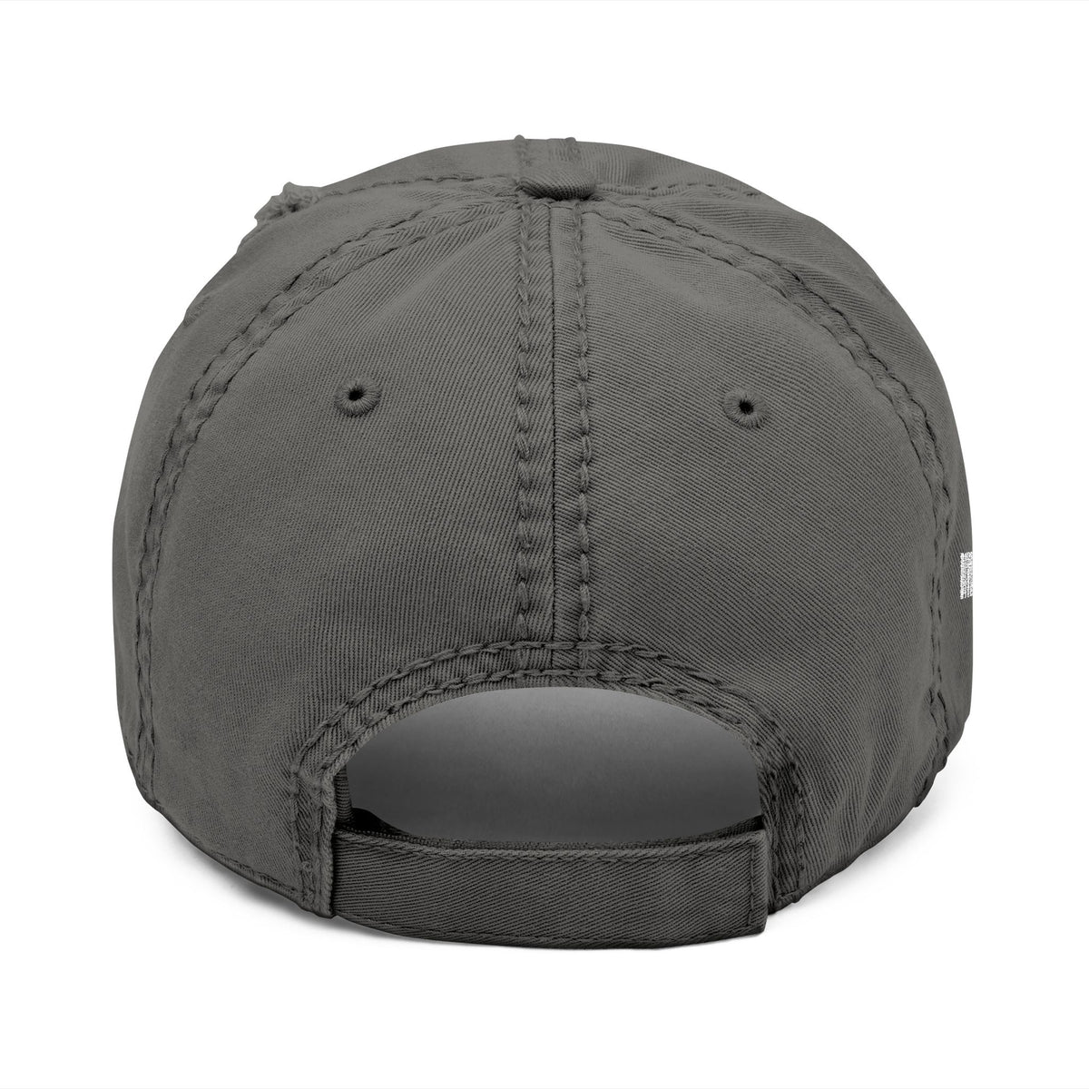 Divine Apex Christ Is King Cross & Crown Distressed Dad Hat