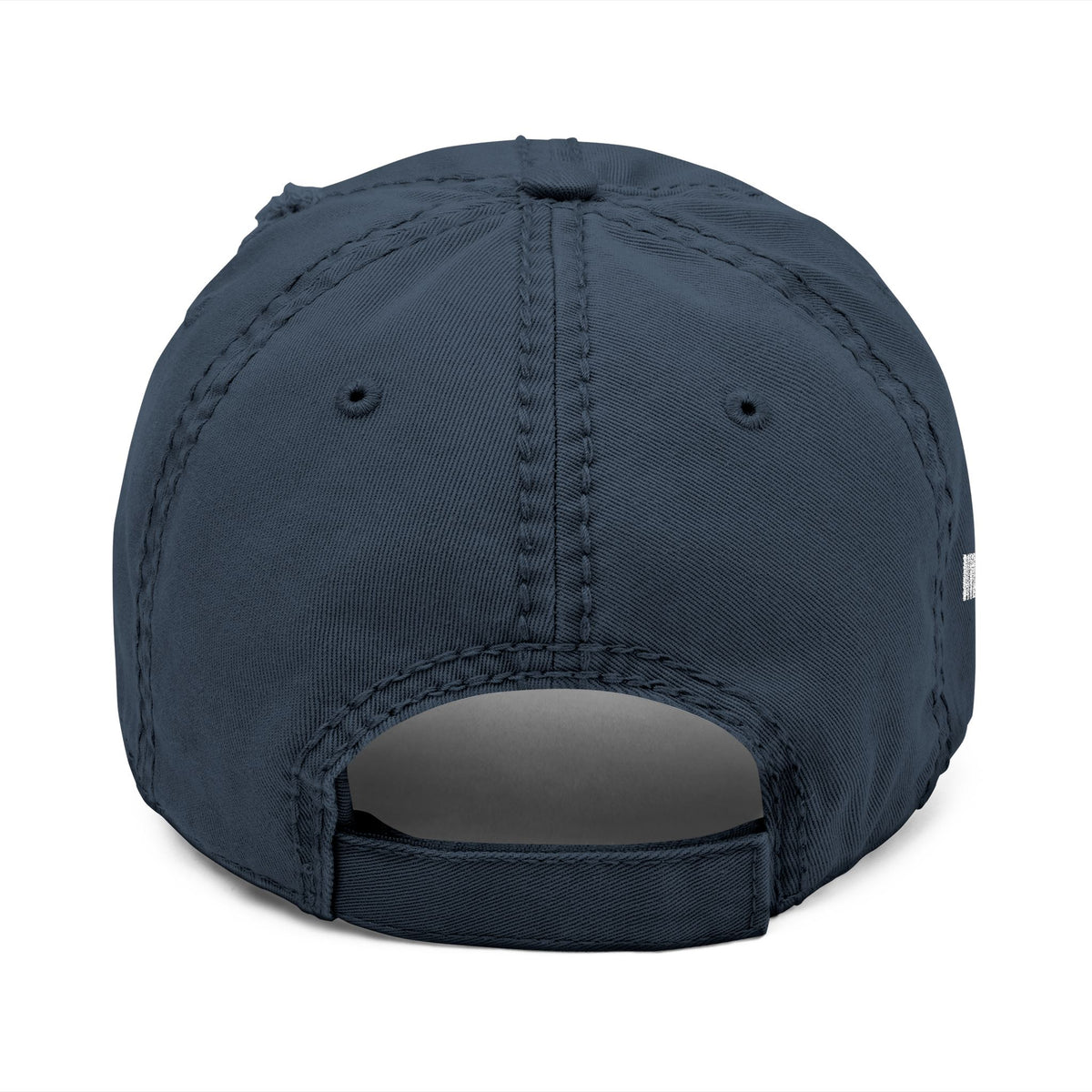 Divine Apex Christ Is King Cross & Crown Distressed Dad Hat