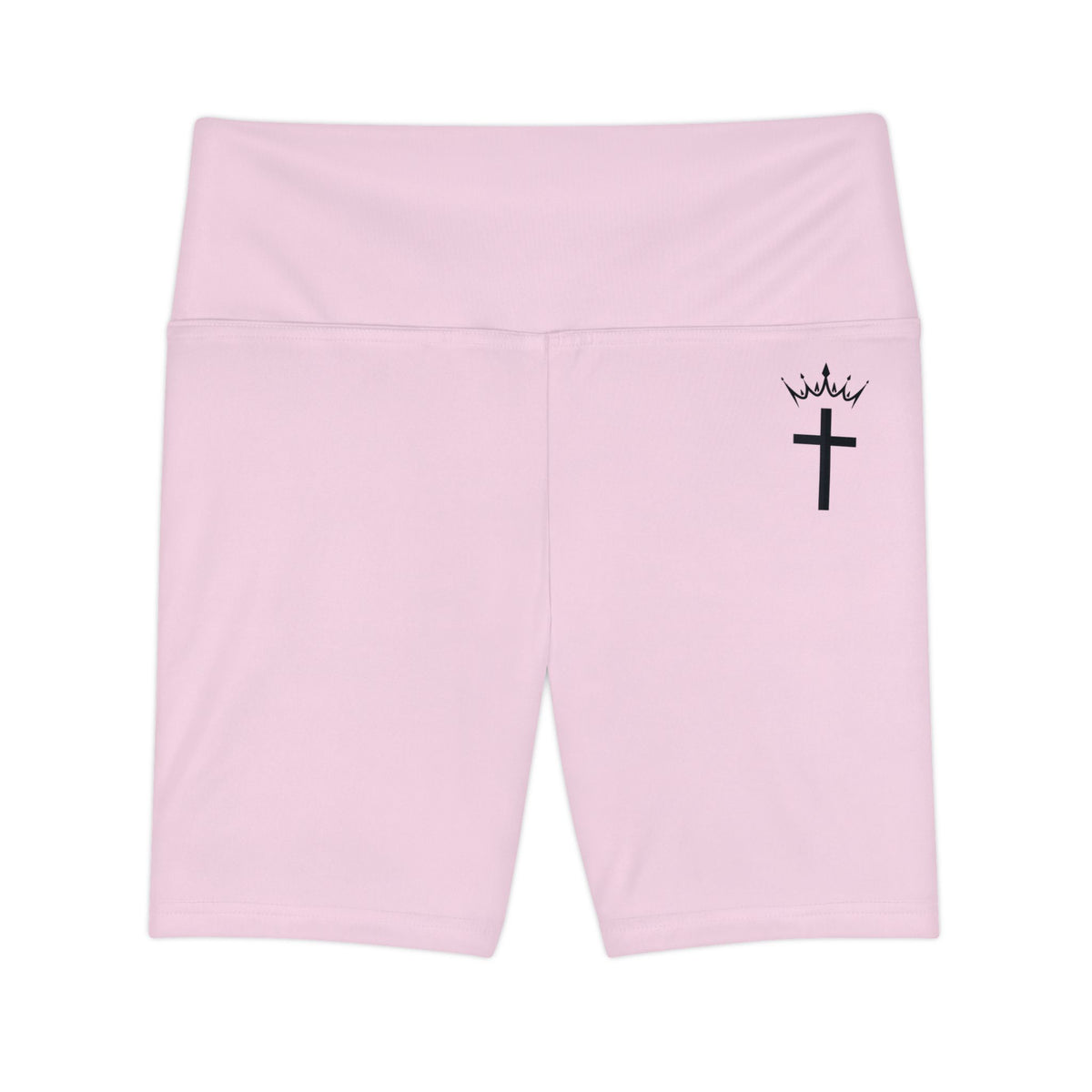 Divine Apex Women's Mid Thigh Shorts Pink