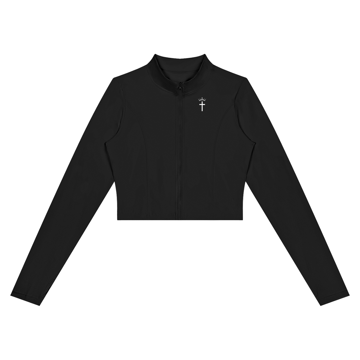 Divine Apex Women’s Crop Yoga Sports Jacket