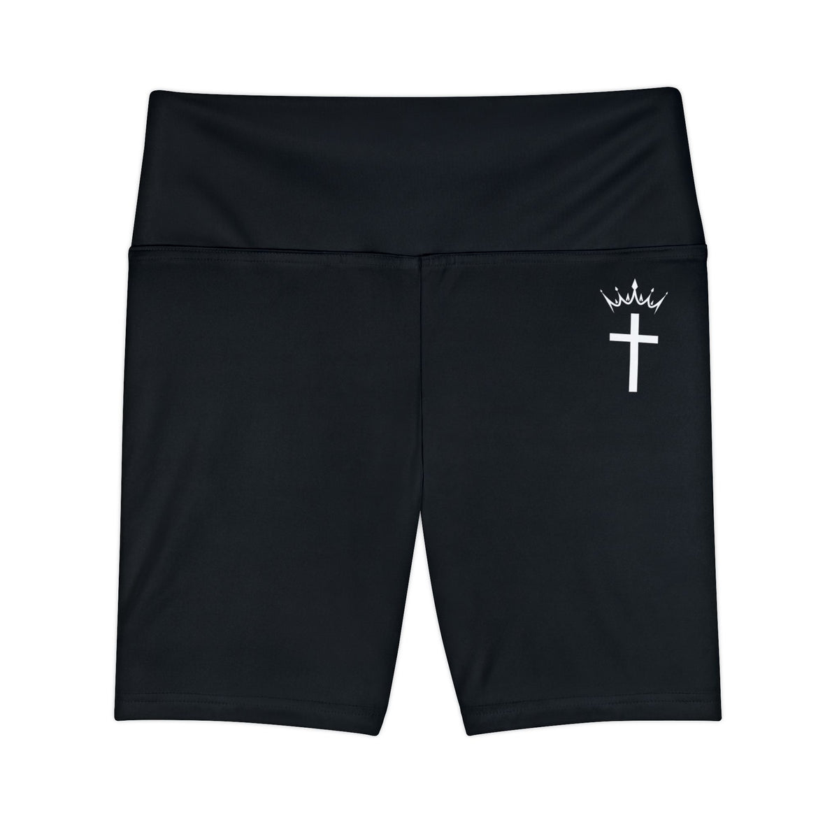 Divine Apex Women's Mid Thigh Shorts Black