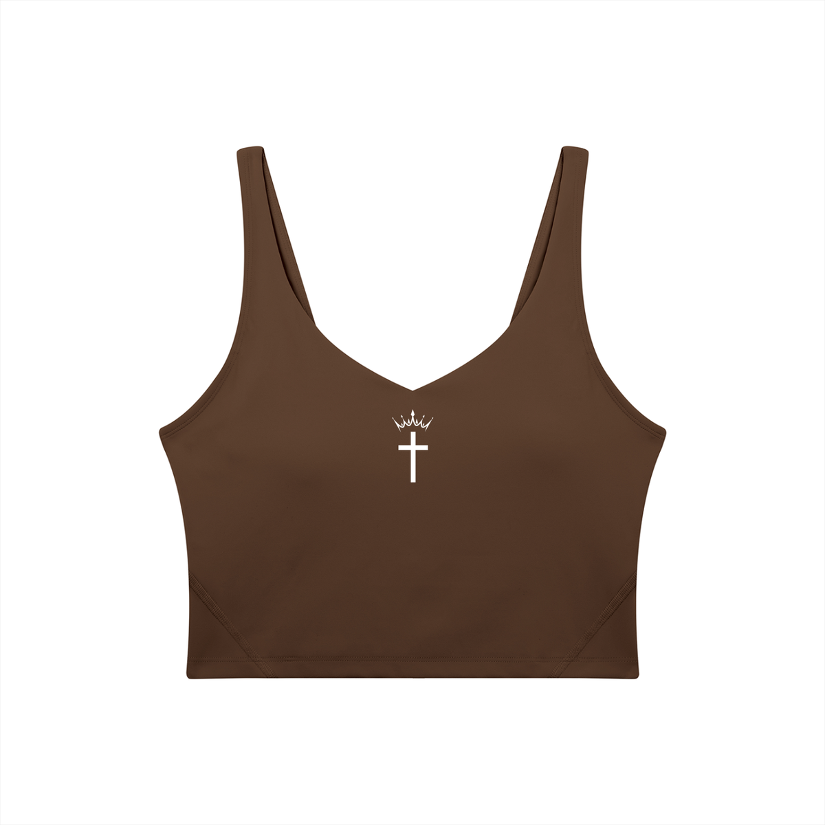 Divine Apex Women's V-Neck Yoga Sports Bra - Various Colors