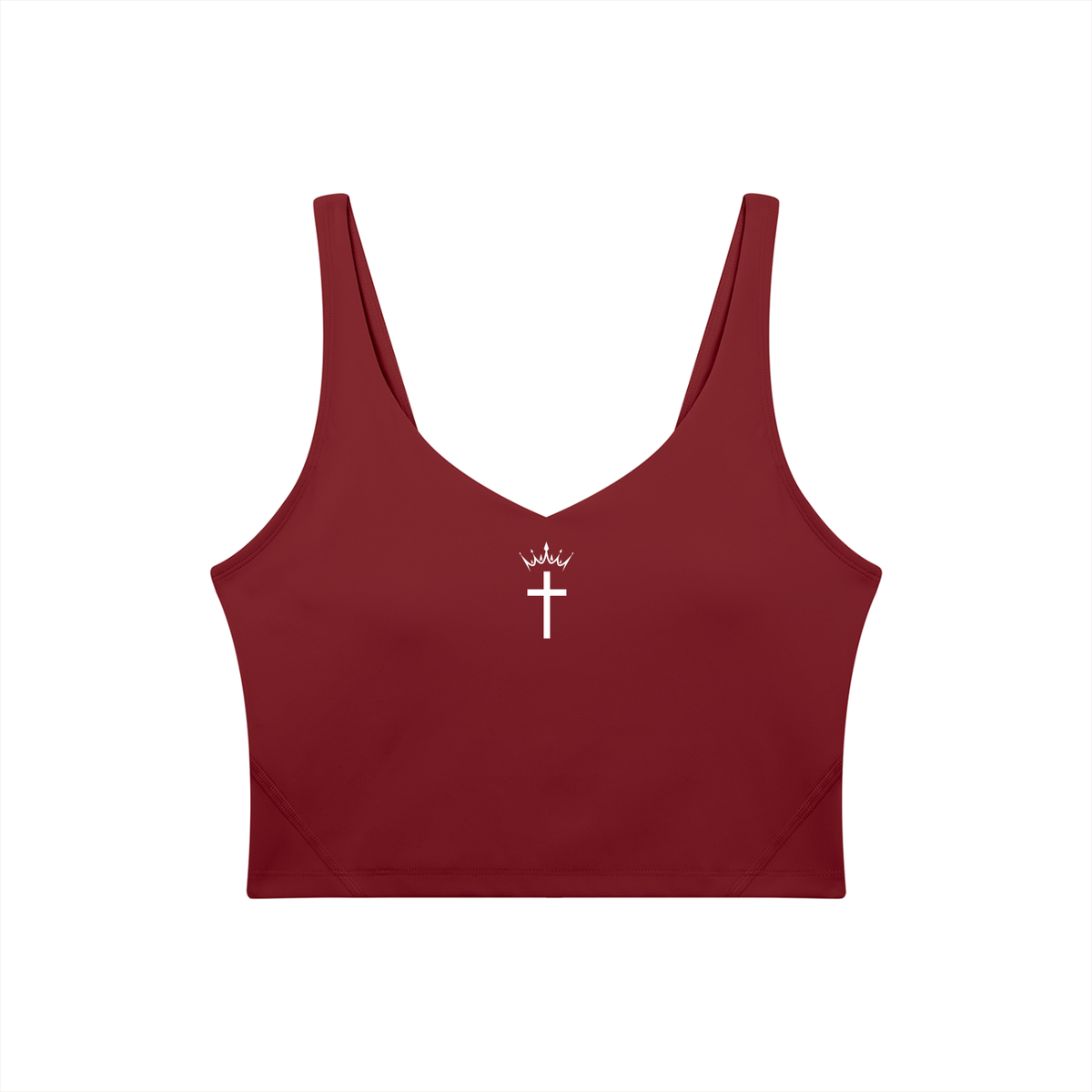 Divine Apex Women's V-Neck Yoga Sports Bra - Various Colors