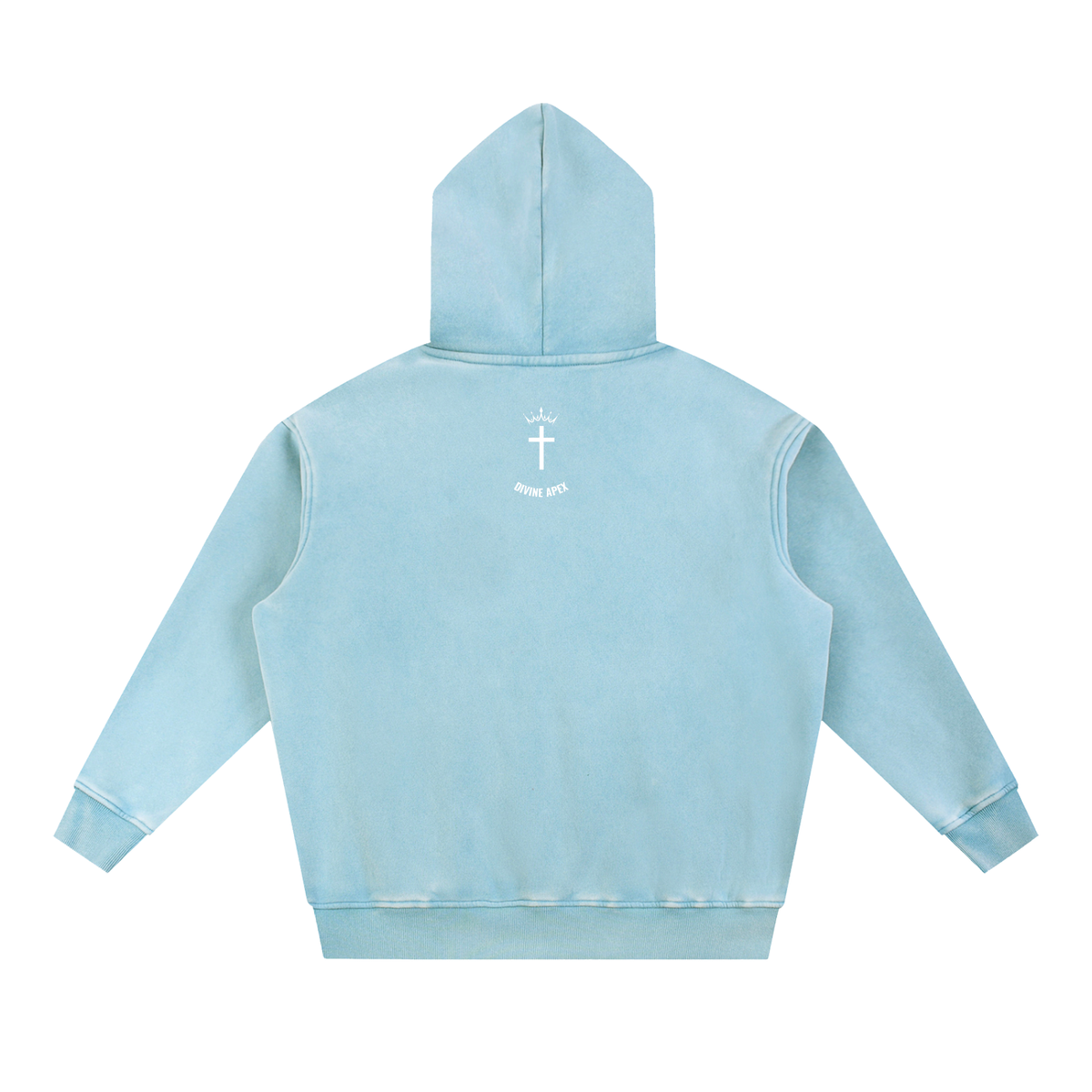 Divine Apex Snow Wash Fleece Oversize Hoodie - 2 Colors