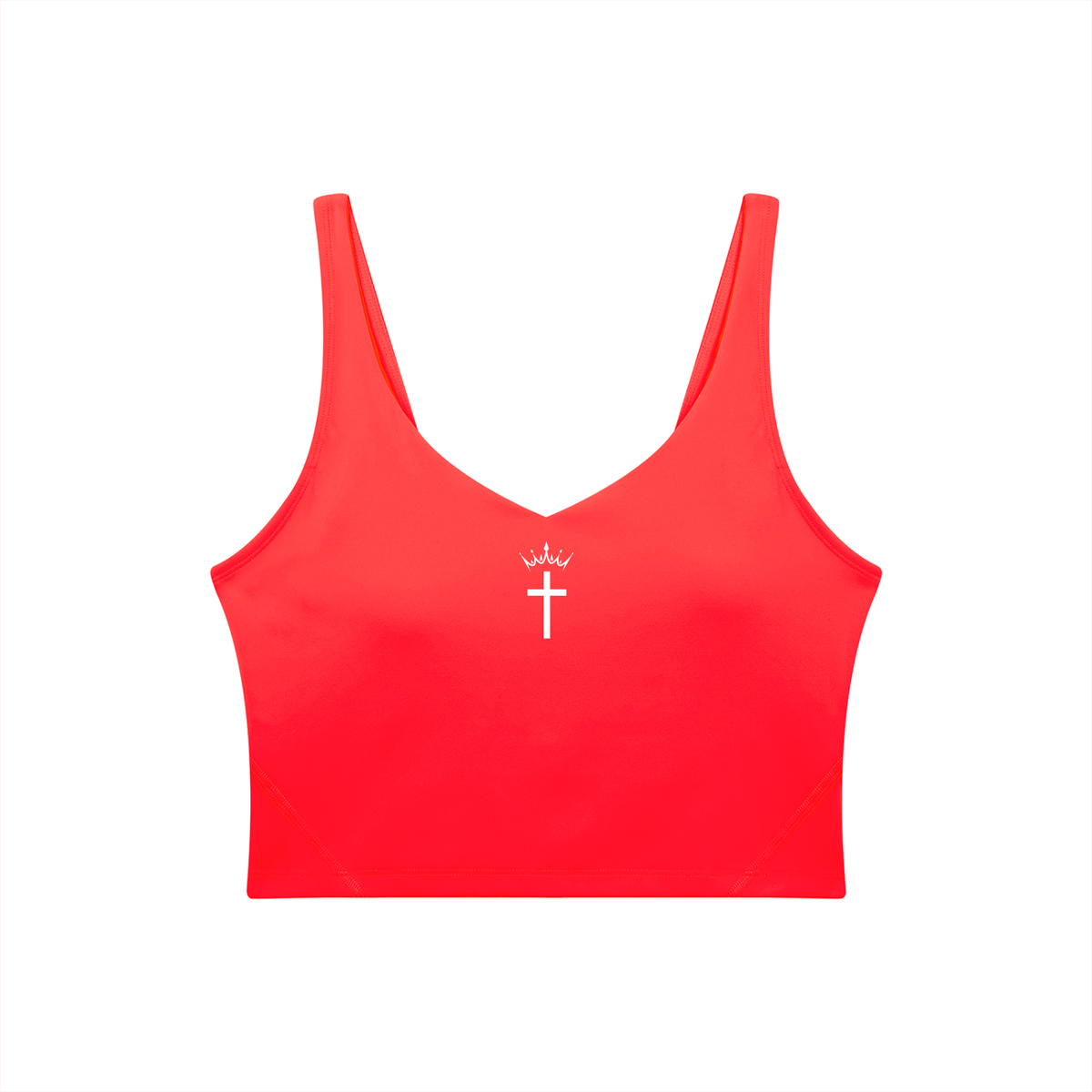 Divine Apex Women's V-Neck Yoga Sports Bra - Various Colors