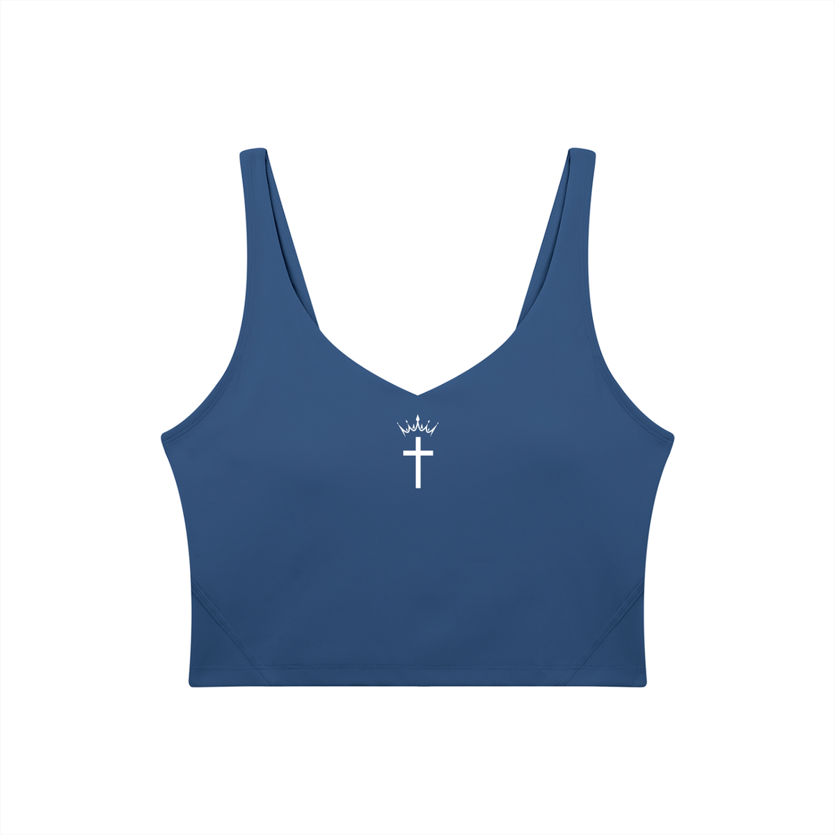 Divine Apex Women's V-Neck Yoga Sports Bra - Various Colors