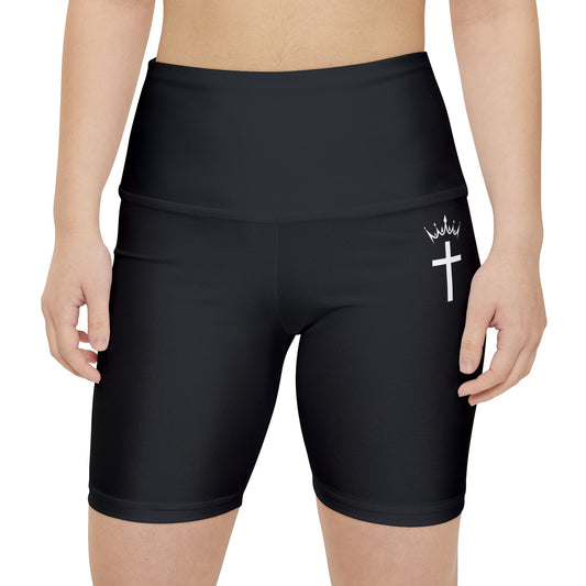 Divine Apex Women's Mid Thigh Shorts Black