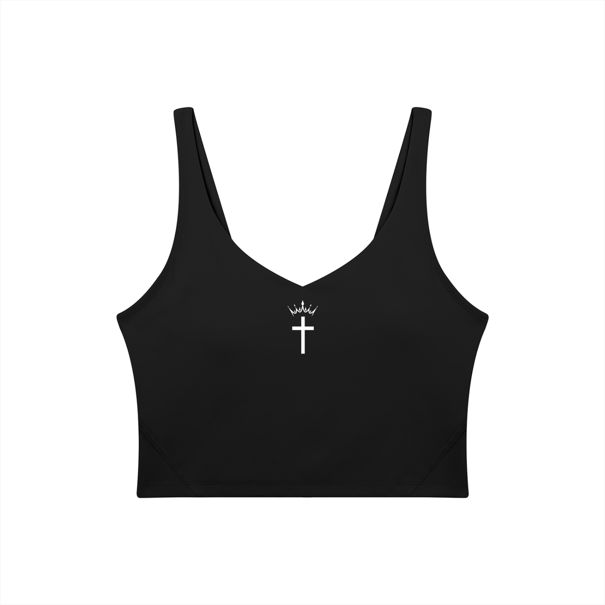 Divine Apex Women's V-Neck Yoga Sports Bra - Various Colors