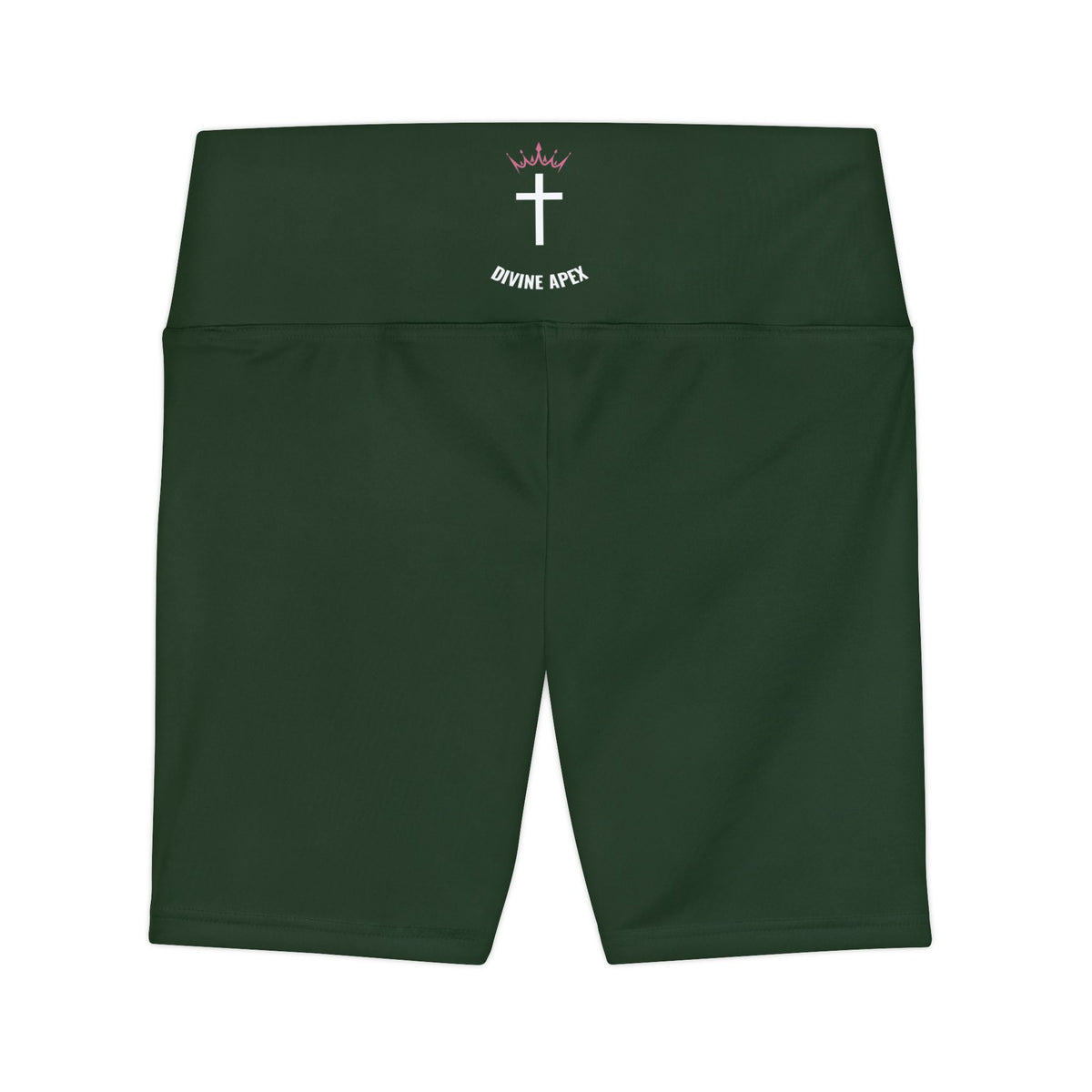Divine Apex Women's Mid Thigh Shorts Forest Green