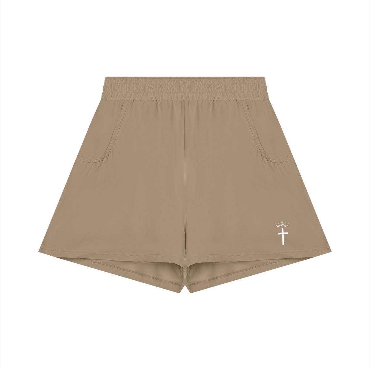 Divine Apex Women's Ruched Yoga Shorts