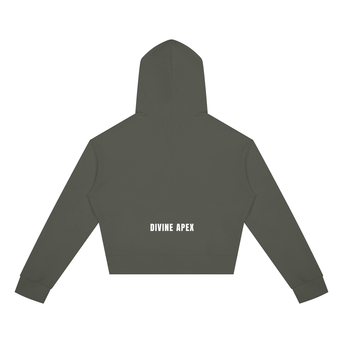 Divine Apex Women's Crop Full Zip Hoodie