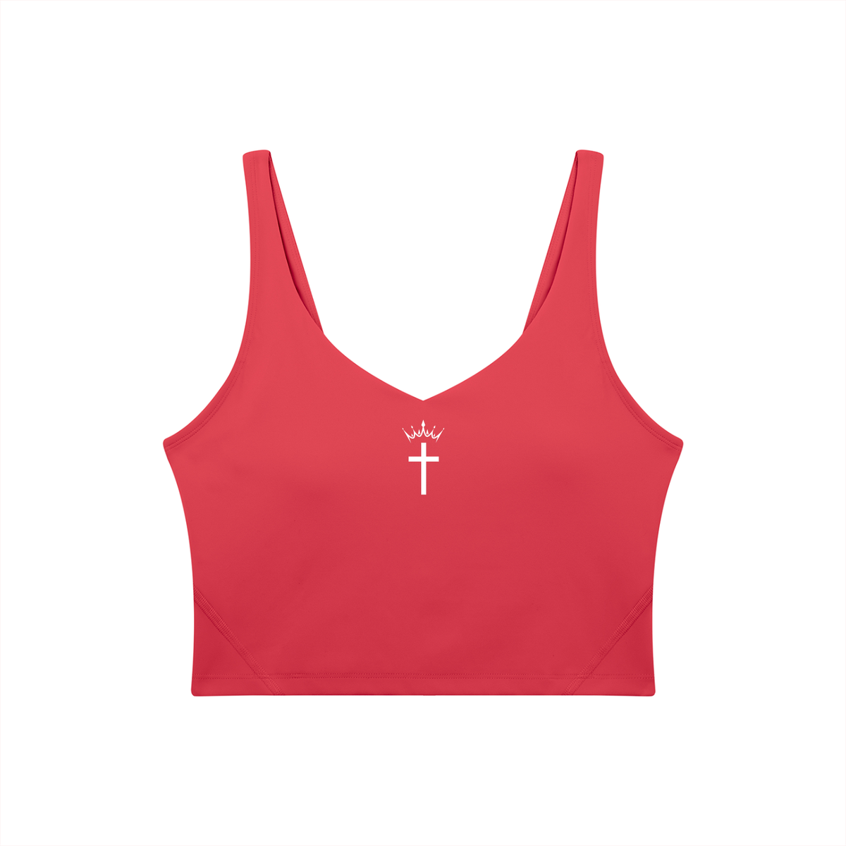 Divine Apex Women's V-Neck Yoga Sports Bra - Various Colors