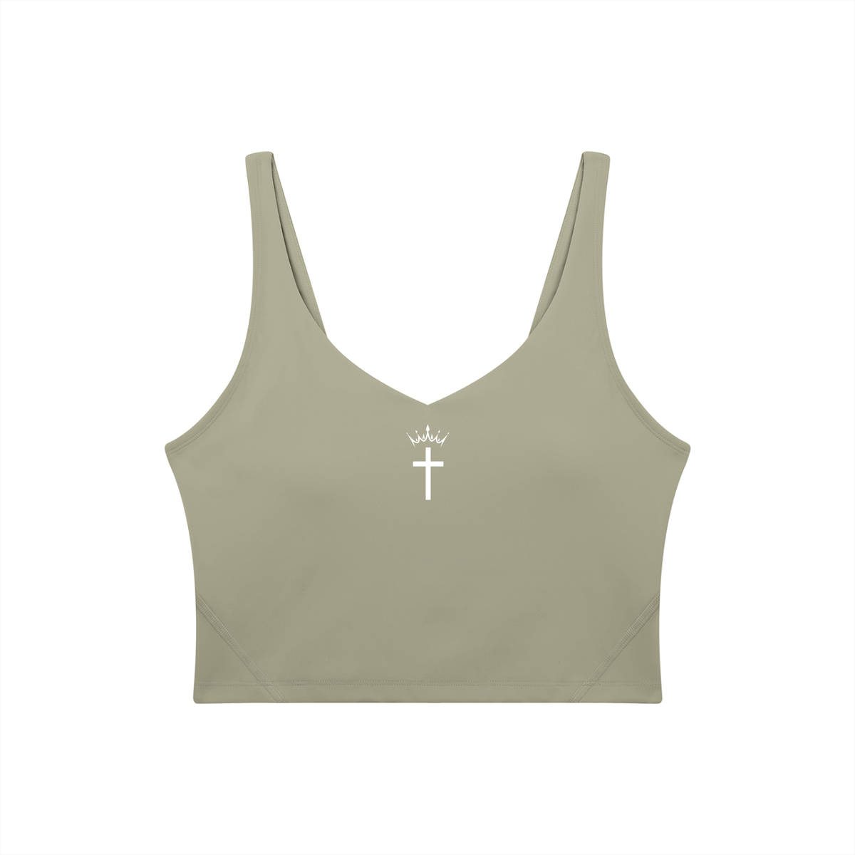 Divine Apex Women's V-Neck Yoga Sports Bra - Various Colors
