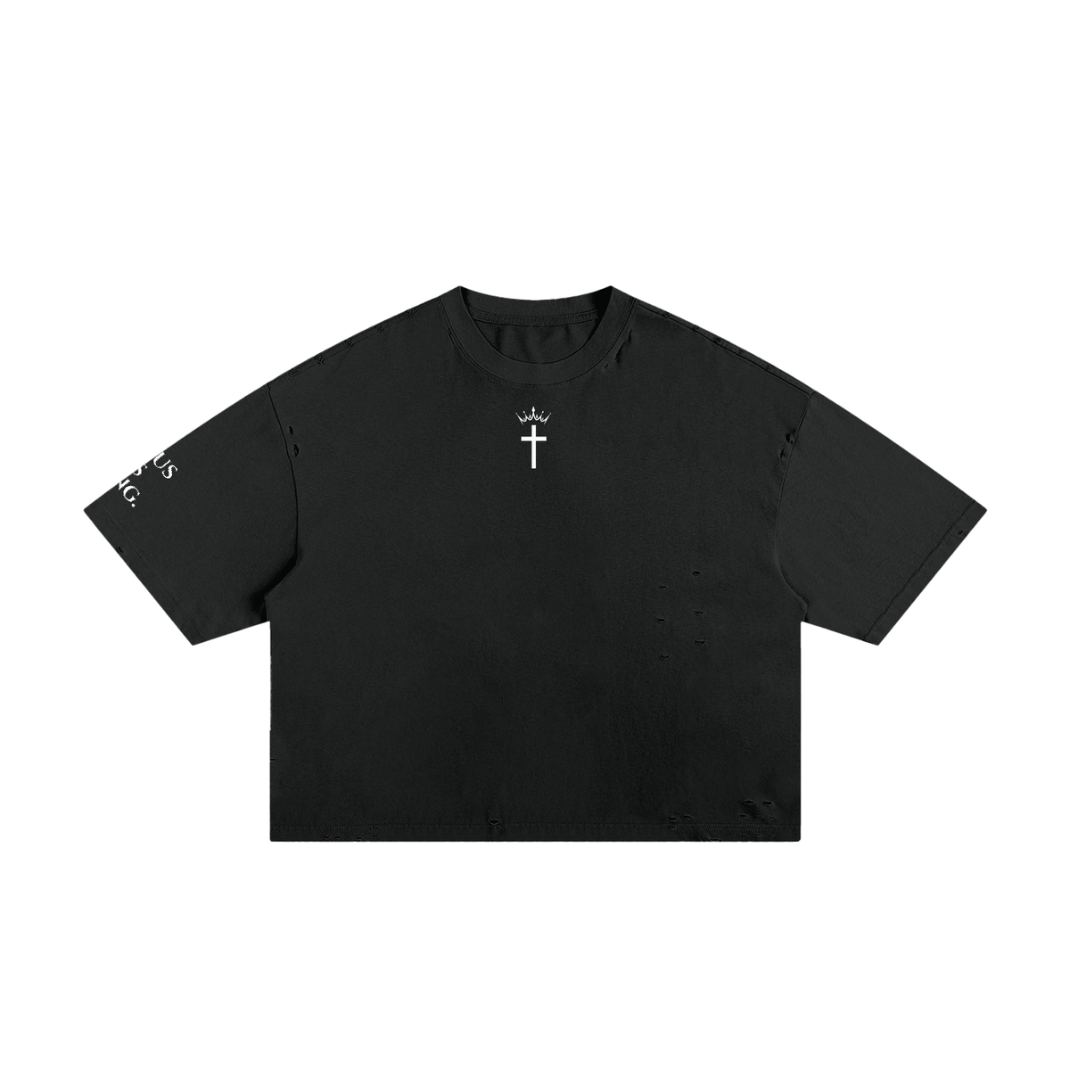 Divine Apex Classic Frayed Boxy Tee