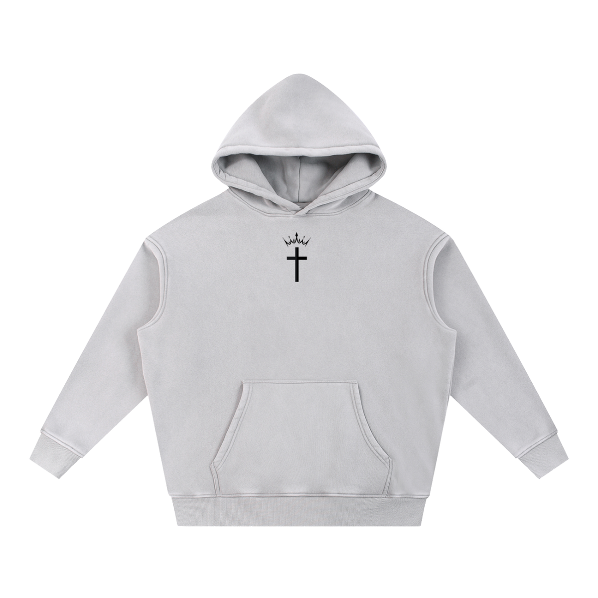 Divine Apex Snow Wash Fleece Oversize Hoodie - 2 Colors