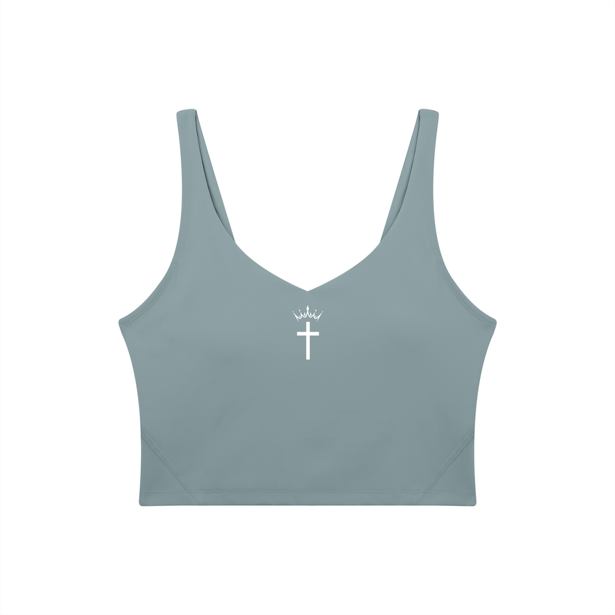 Divine Apex Women's V-Neck Yoga Sports Bra - Various Colors