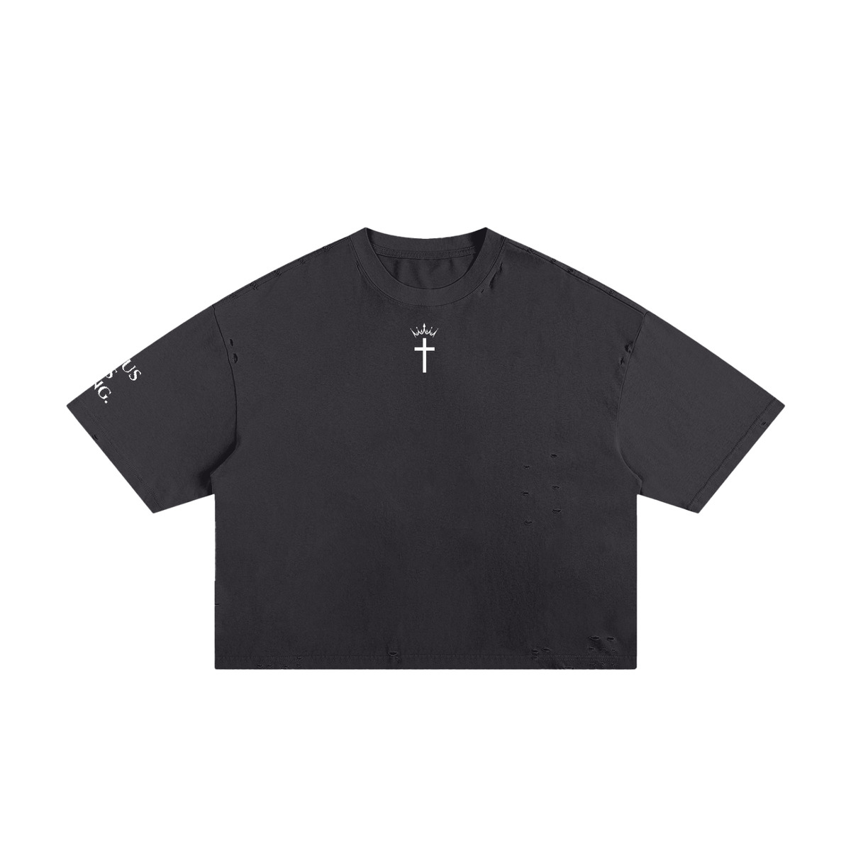Divine Apex Classic Frayed Boxy Tee