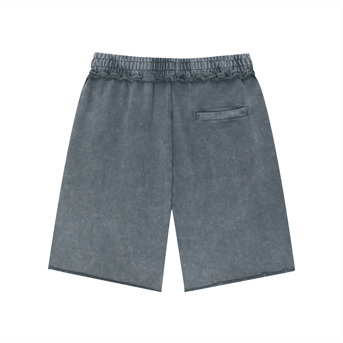 Divine Apex Men's Mineral Wash Raw Edge Shorts - 3 Colors