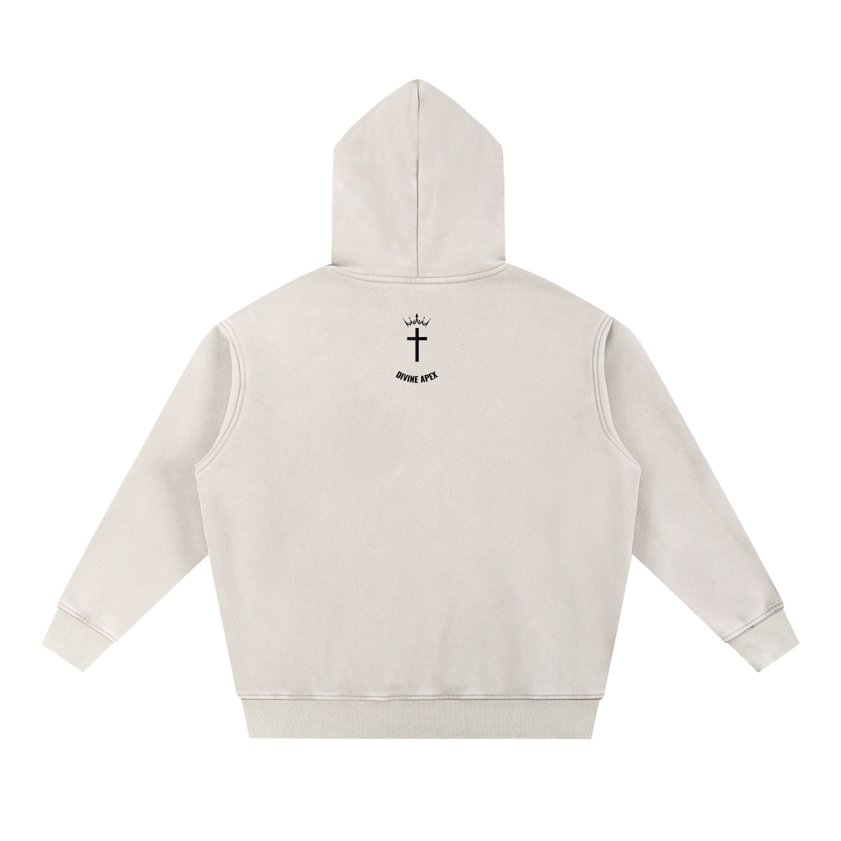Divine Apex Snow Wash Fleece Oversize Hoodie - 2 Colors